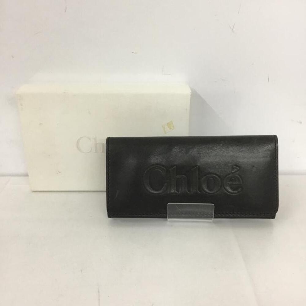 Chloe Long Wallet Black